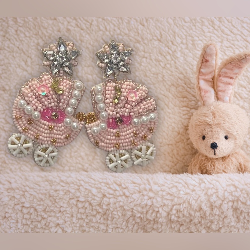 Girl Gender Reveal Earrings